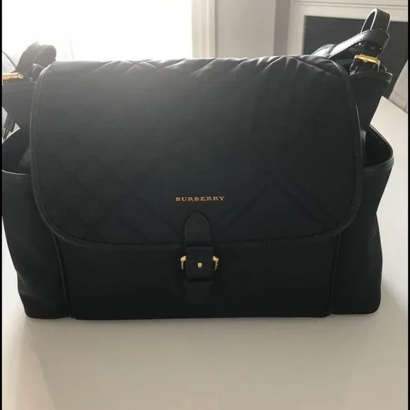 Baby Changing Bag Burberry Quilted Diaper Bag Authentic Burberry